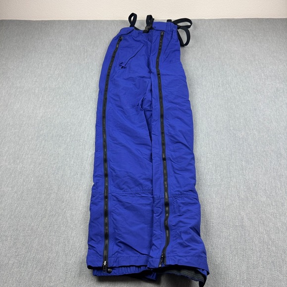 Vintage Patagonia Pants Mens 34 Purple Full Side Zip Suspender Snowboard Ski 90S - Picture 3 of 16